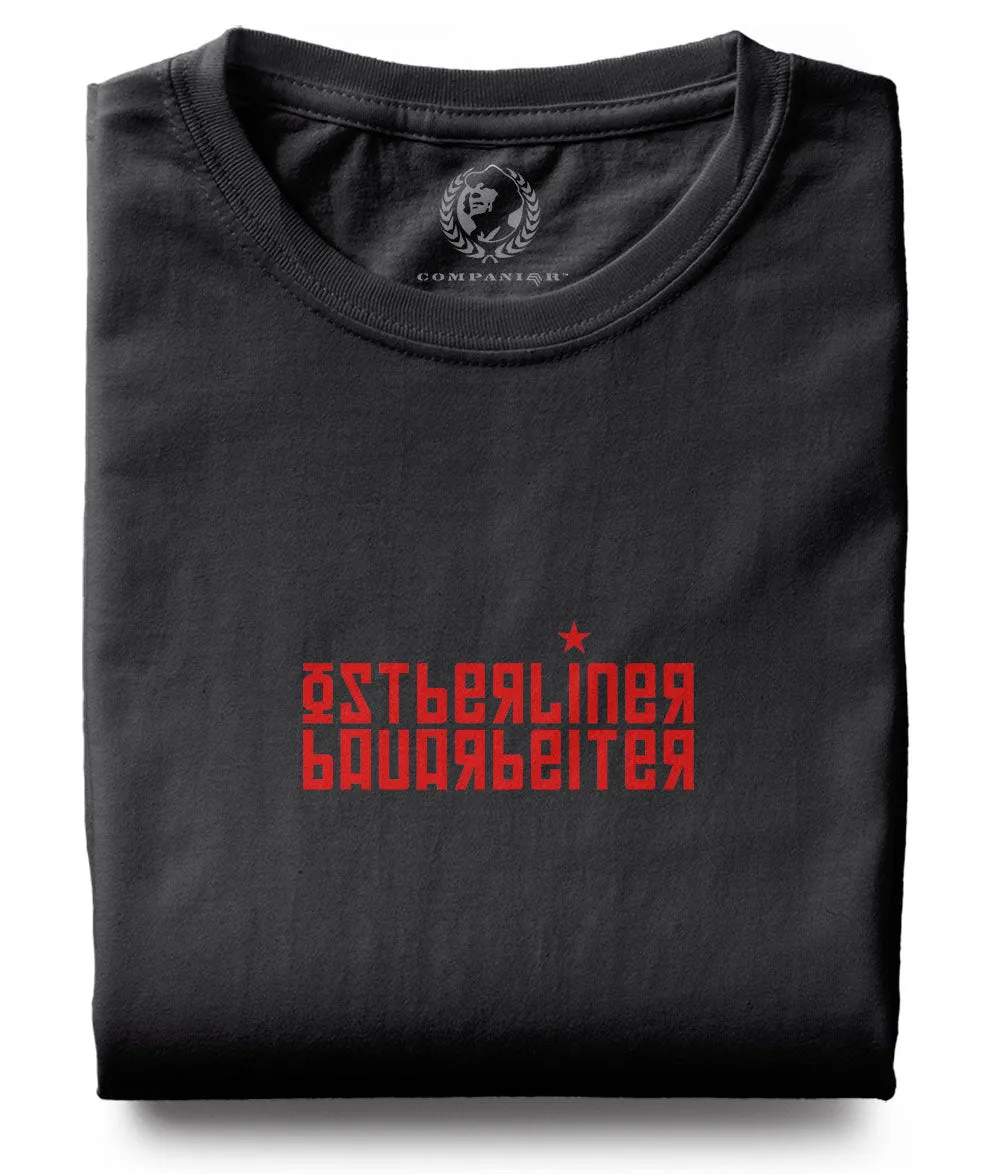 Ostberliner Bauarbeiter ― T-Shirt - Schwarz