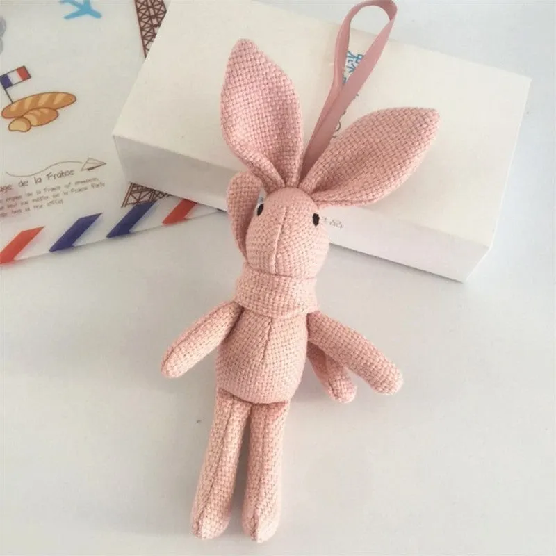 Plush Pastel Rabbits