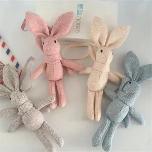 Plush Pastel Rabbits