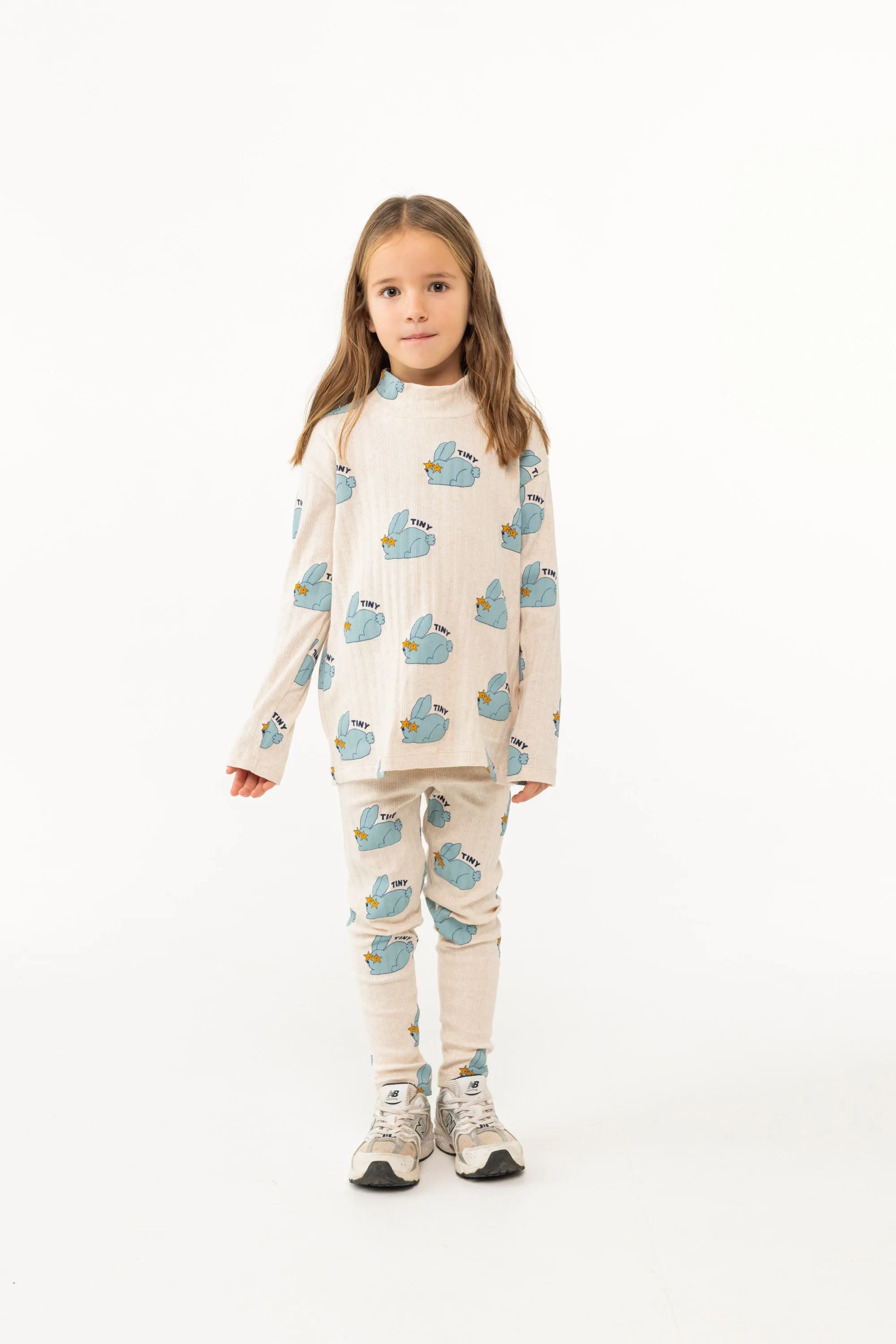 Rabbits Pant in Light Cream Heather