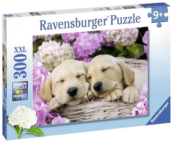 Ravensburger Sweet Dogs in a Basket Puzzle 300pc