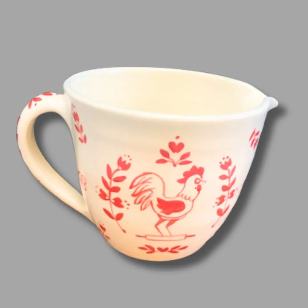 Red Rooster Batter Bowl (Large)