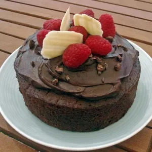 Rich Chocolate Cake - Half