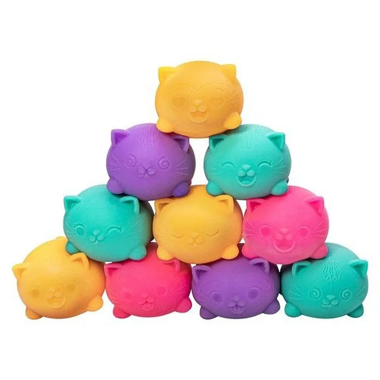 Schylling Teenie NeeDoh Cool Cats - 3 Pack
