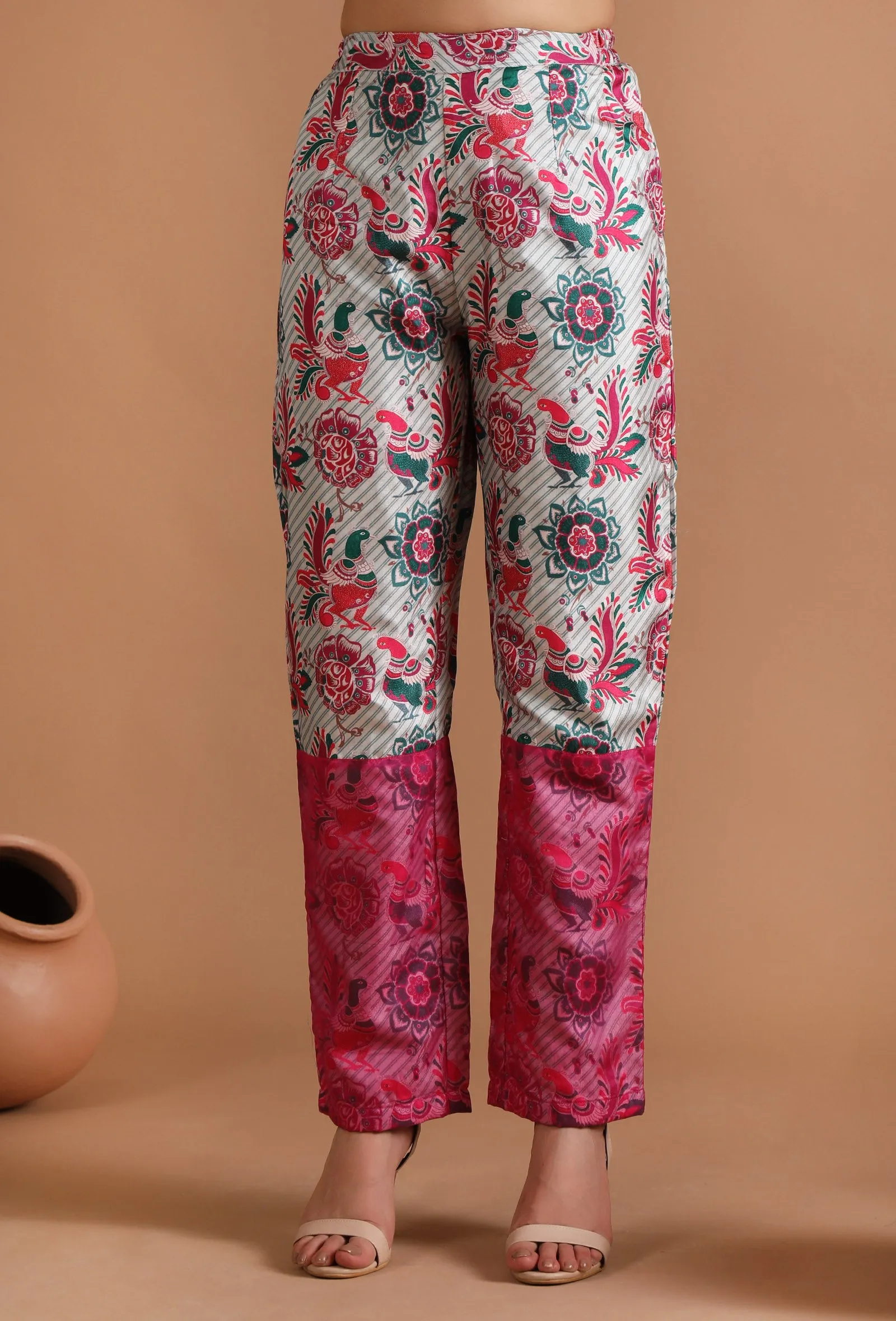 Set Of 2: Aashna Allover Kalamkari Tier Kurta Set