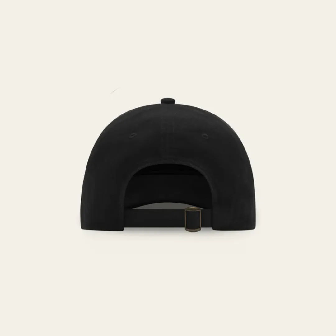 Society Dad Cap (Black   Ivory)