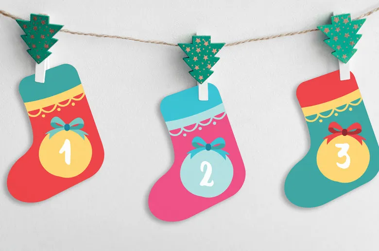Stocking Advent Calendar Activities