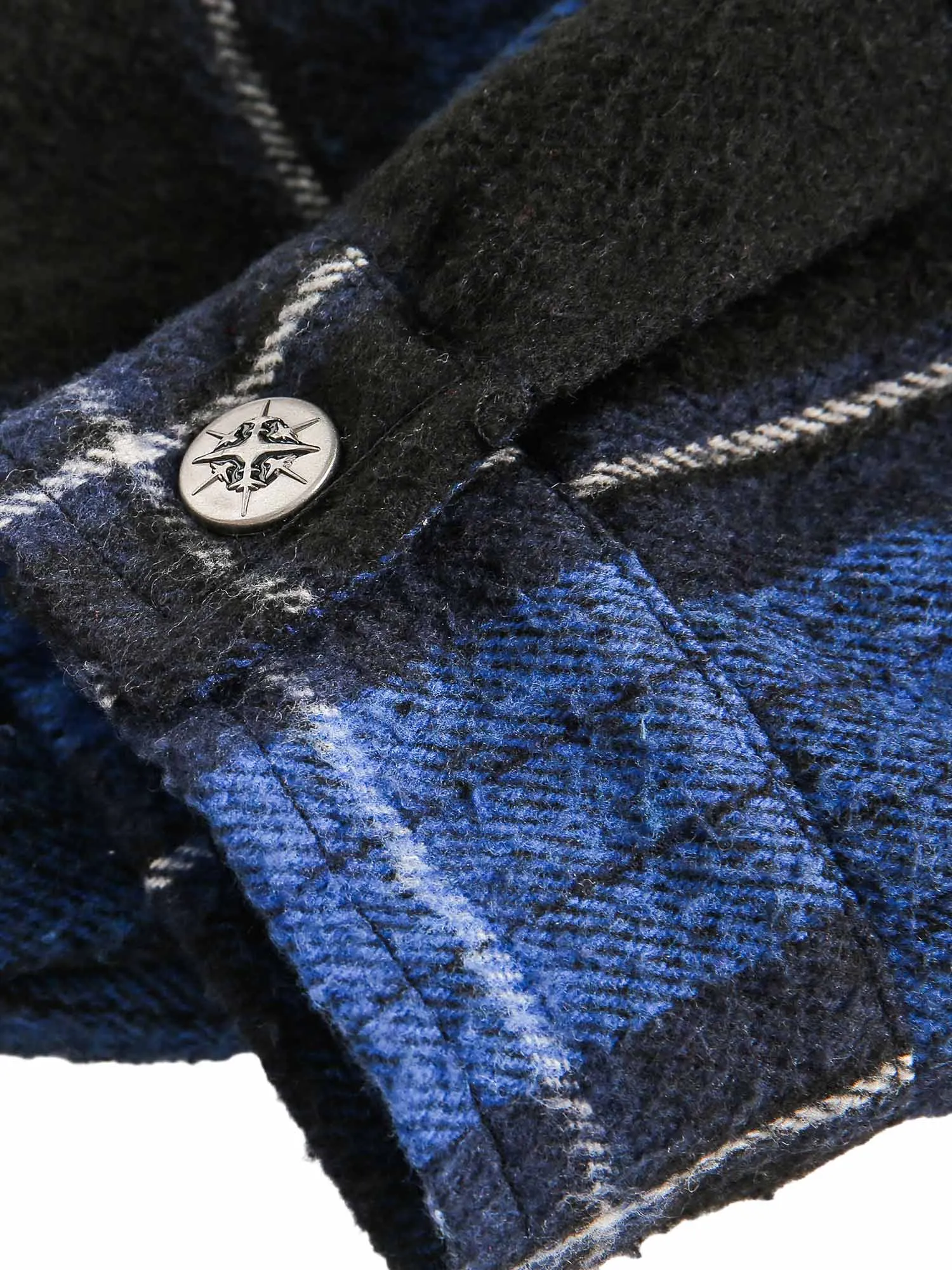 Thesupermade Printed Hooded Shirt