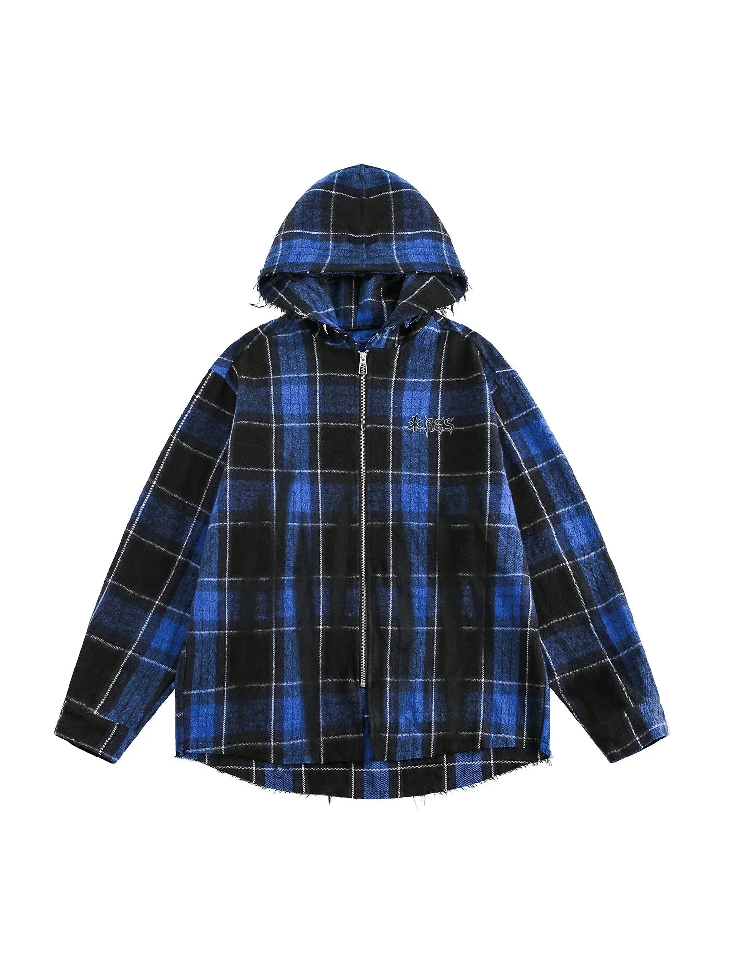 Thesupermade Printed Hooded Shirt