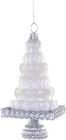 Tiered Wedding Cake Ornament