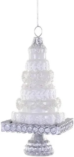 Tiered Wedding Cake Ornament