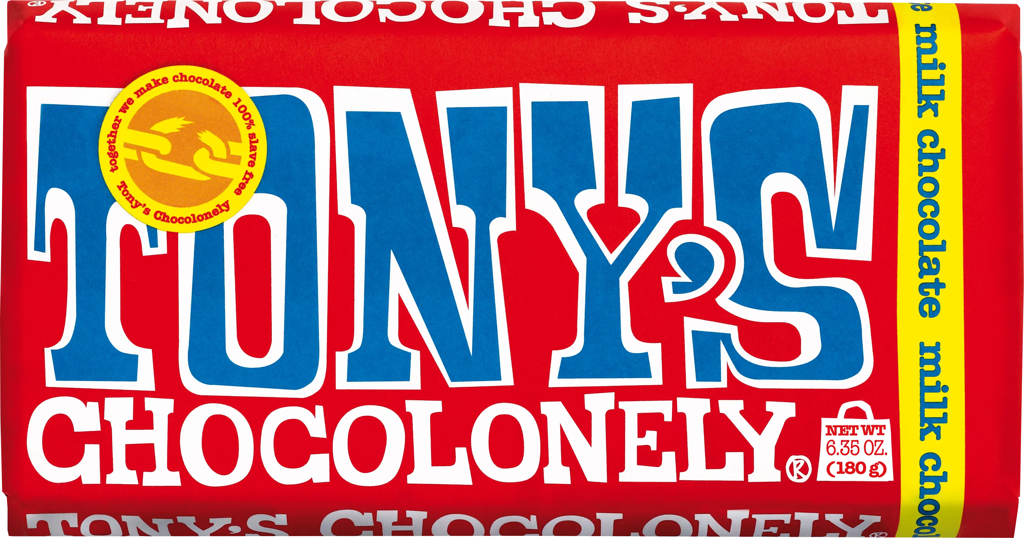 Tony's Chocolonely Milk Chocolate 32% 180g