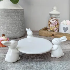 Triple Bunny Display Stand