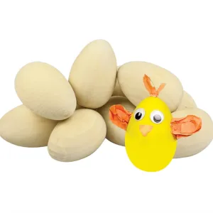 Wooden Eggs - Pack of 10