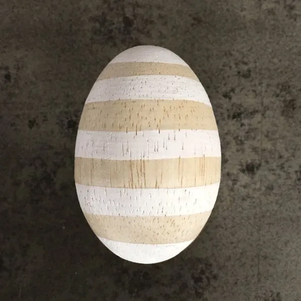 Wooden painted Eggs